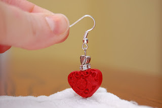 Hanging Heart Earrings