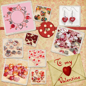 Beaded Valentine's Day Jewelry