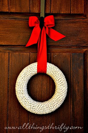 Quick and Simple Lima Bean Wreath