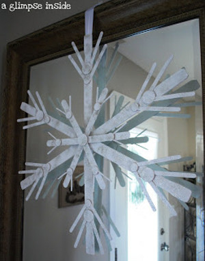 Wooden Snowflake