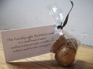 Make a Wish Solstice Candles