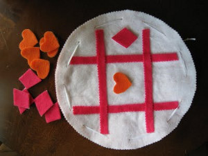 Hearts and Diamonds Tic-Tac-Toe