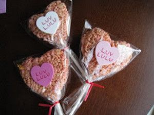 Cereal Heart Valentines
