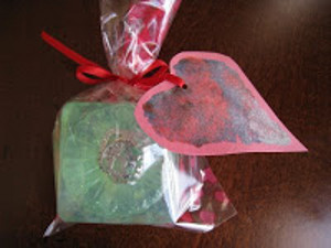 Stamped Valentine's Day Tags