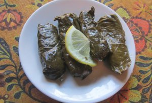 Stuffed Greek Grape Leaves