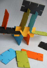 Cardboard Dado Squares