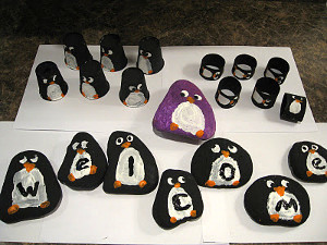 Winter Welcome Stones