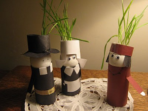 Egg Head Pilgrims and Indians