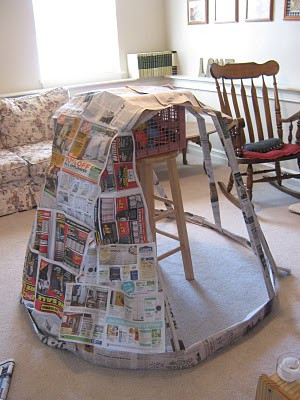 Newspaper Thanksgiving Wigwam