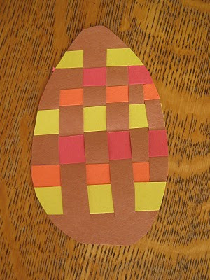 Kids' Paper Weaving Project