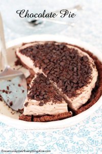 Double Layer Chocolate Pie
