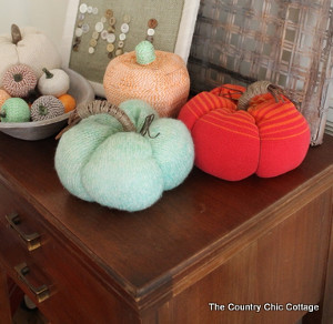 Slouchy Sweater Pumpkins