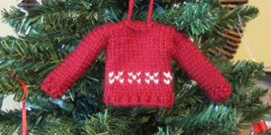 Knit Sweater Ornaments