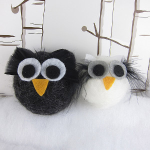 Wide-Eyed Owl Ornaments Wide-Eyed Owl Ornaments