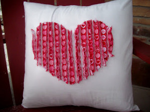 Fun and Fluffy Heart Pillow