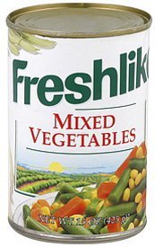 Freshlike Canned Vegetables Review