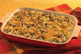 Hearty Sausage & Rice Casserole