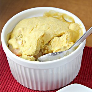 Chickpea Potpie with Cornbread Crust