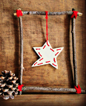 Rustic Star Display