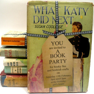 Book Within a Book Invitations