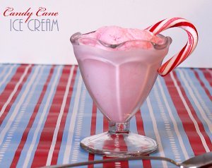 Sweet Candy Cane Ice Cream Sweet Candy Cane Ice Cream