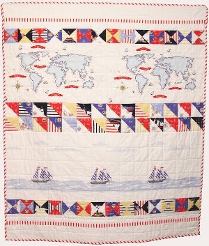 Out to Sea Baby Quilt