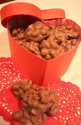 Sweet Chocolate Nut Clusters Sweet Chocolate Nut Clusters