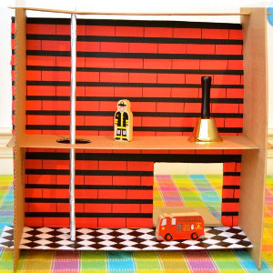 Hero House Firefighter Craft