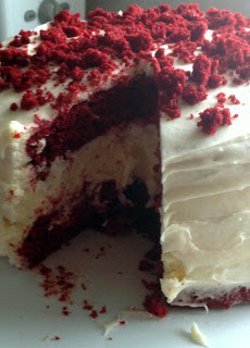 Just-Like Cheesecake Factory Red Velvet Cheesecake
