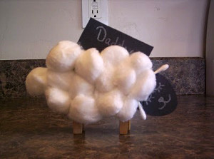 Little Lamb Place Card Holders