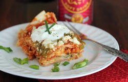 Cheesy Buffalo Chicken Casserole