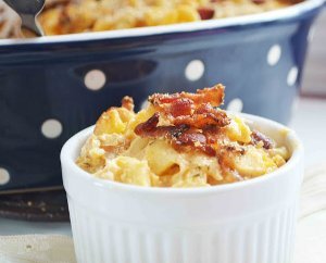 Hubby's Buffalo Chicken Mac and Cheese