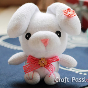 Mini Sock Bunny Mini Sock Bunny