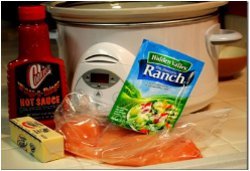 Four-Ingredient Buffalo Chicken Wraps