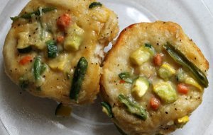 Veggie Pot Pie Cupcakes