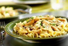 Chicken Stroganoff Church Supper