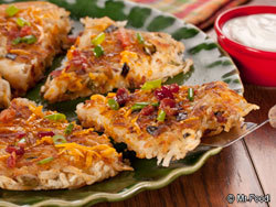 Loaded Layered Hash Browns Loaded Layered Hash Browns