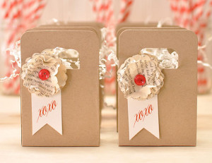 Paper Flower Ribbons