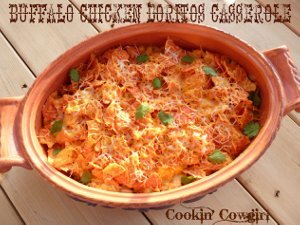 Buffalo Chicken Doritos Casserole