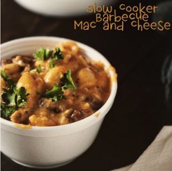 Slow Cooker Barbecue Mac and Cheese