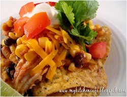 Slow Cooker Southwest Chicken Stacks
