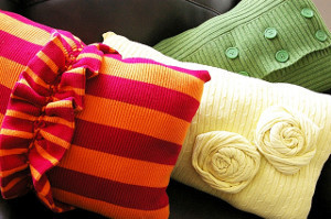 Sweater Pillows