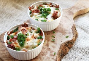 Mini Breakfast Stratas