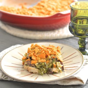 Cheez-It Chicken & Rice Broccoli Casserole