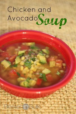 Copycat Cafe Rio Chicken and Avocado Soup