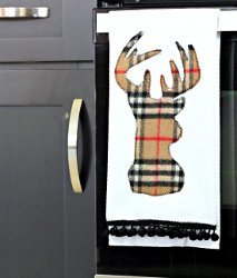 Winter Deer Kitchen Towels