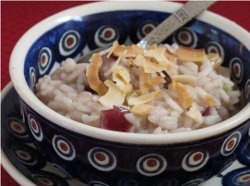 Apple Cinnamon Breakfast Risotto