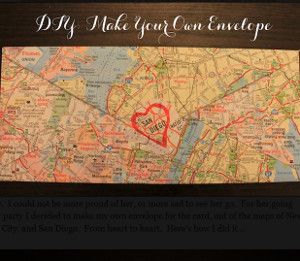 Oh the Places You'll Go Envelope