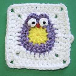 Owl Granny Square Owl Granny Square