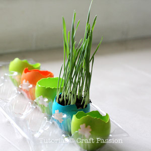 Easter Egg Planters